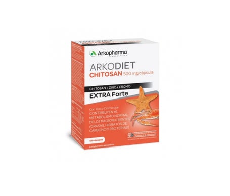 Chitosán Extra Forte 500mg 60cápsen oferta