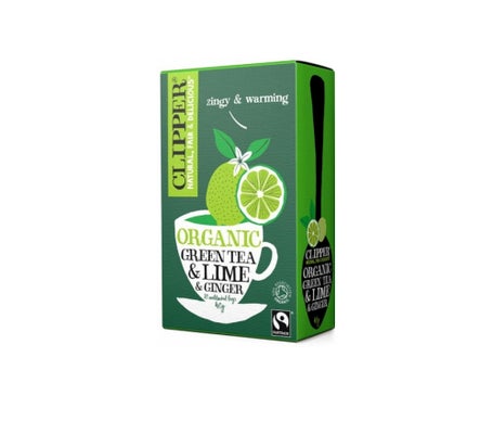 Clipper Té Verde Con Lima Y Jengibre 20 Bolsasen oferta