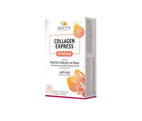 Collagen Express Uv Repair 10 Barritas Biocyteen oferta