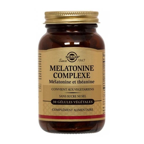 Complejo de Melatonina Solgar 30 Cápsulas Veganasen oferta