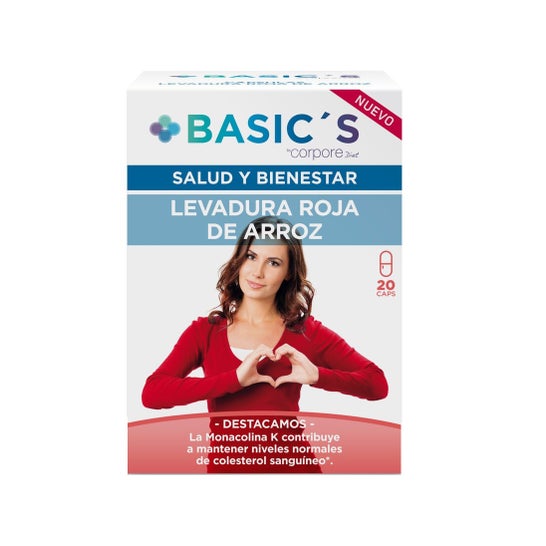 Corpore Basic's Levadura Roja Arroz 20cápsen oferta