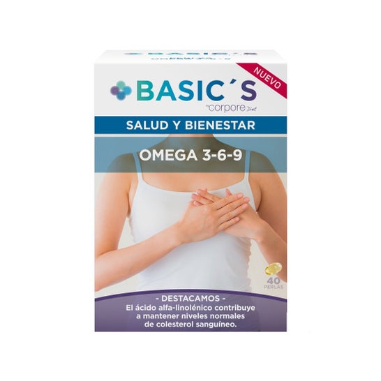 Corpore Basic's Omega 3-6-9 40 Perlasen oferta