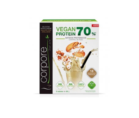 Corpore Diet Batido Vegan Protein Galleta Avellanas 5x30gen oferta