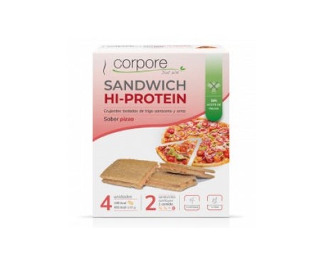 Corpore Diet Sándwich Hi-protein Pizza 4x25gen oferta