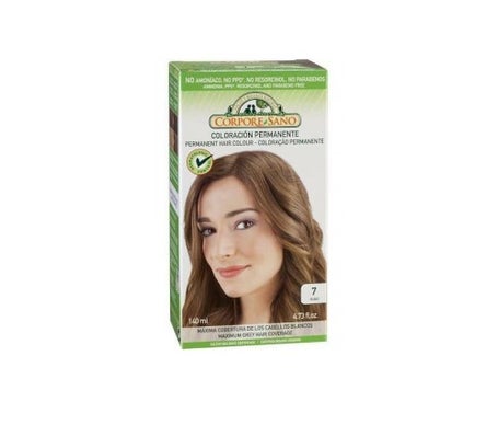 Corpore Sano Tinte Permanente Nº 7 Rubio 140mlen oferta