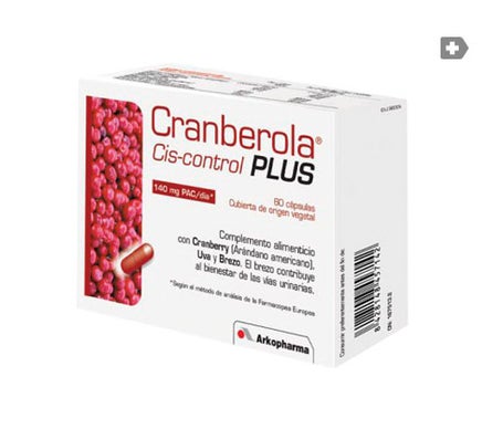 Cranberola Cis-control Plus con Brezo 60cápsen oferta