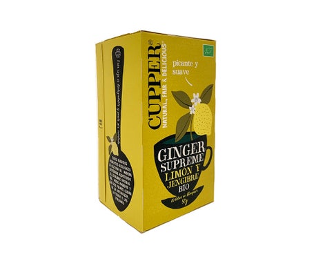 Cupper Infusión Limon y Jengibre Bio 50gen oferta