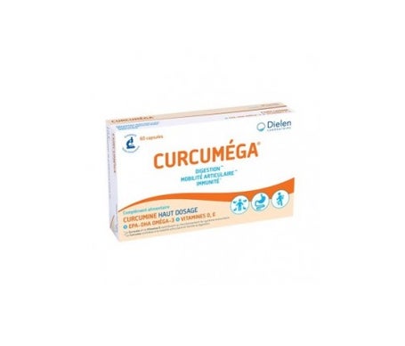 Curcumega Caja de Suplementos Alimenticios de 60 Cápsulasen oferta