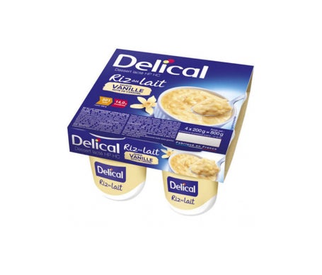 Delical Arroz de Leche con Vainilla 200gx4en oferta