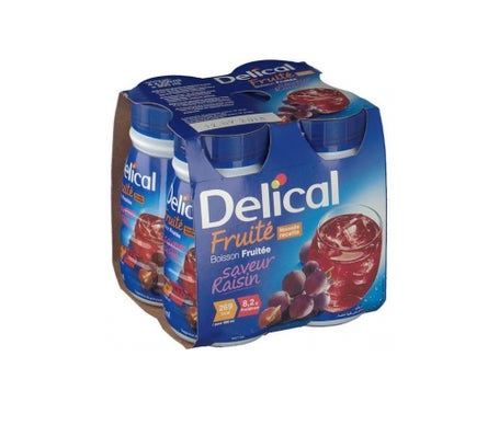 Delical Bois Fruit Grape 200ml 4en oferta