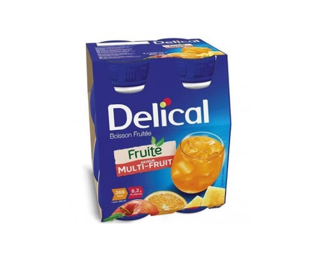 Delical Bois Fruit M/Fruit 200mlx4en oferta