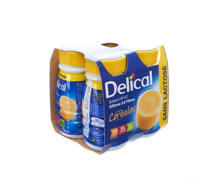 Delical Effimax 2.0 Fibras Cereales Sin Lactosa 4x200mlen oferta