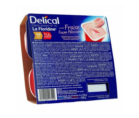 Delical La Floridine Crema HP Fresa 4x125gen oferta