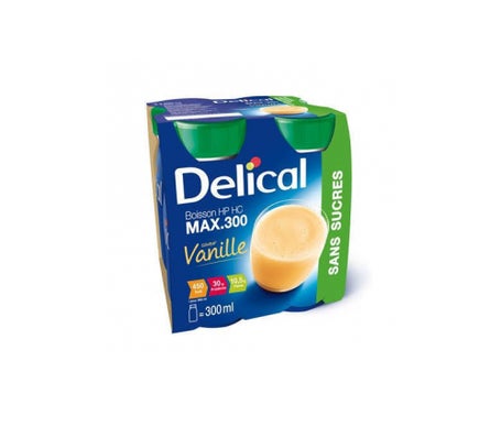 Delical Max300 S/Suc Vani 300ml X4en oferta