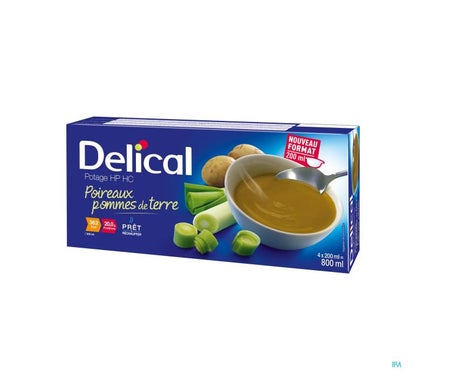 Delical Potage HP HC Poireaux Pommes de Terre 4x300mlen oferta
