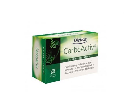 Dietisa Carboactiv 60cápsen oferta