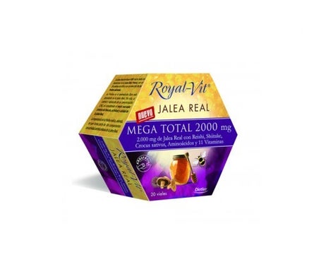 Dietisa Jalea Real royalvit mega total 2000mg 20 vialesen oferta