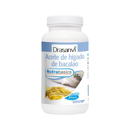 Drasanvi Nutrabasics Higado de Bacalao 90 perlasen oferta