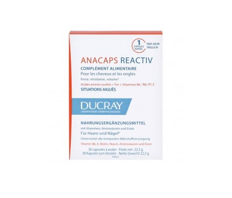 Ducray Anacaps Reactiv 30Capsen oferta