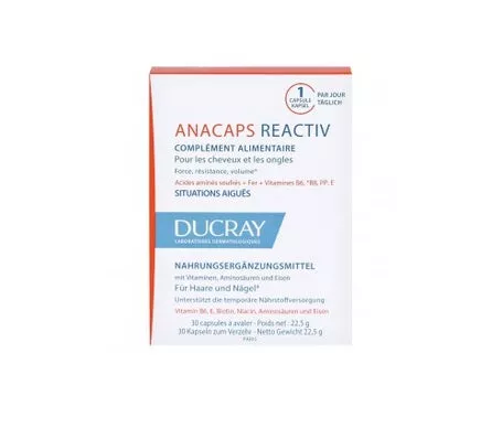 Ducray Anacaps Reactiv 30Capsen oferta