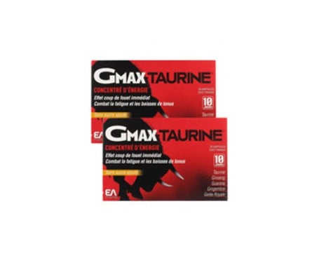 EA Pharma - Gmax-Taurina 30 ampollas