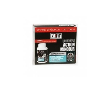 Eafit Quemador Ultra Delgado 120 glóbulos lote de 2en oferta