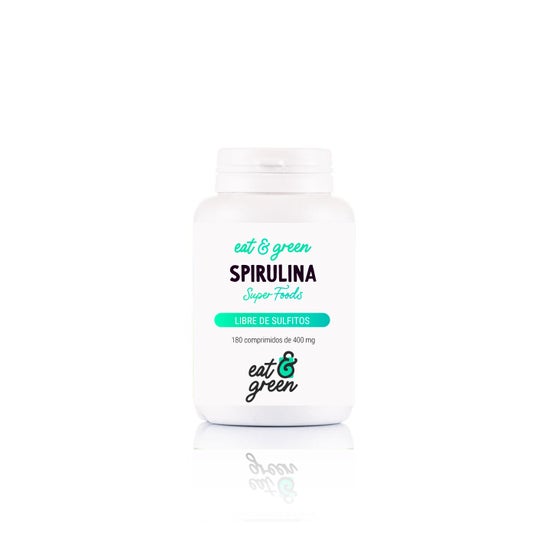 Eat & Green Spirulina 180 capsen oferta
