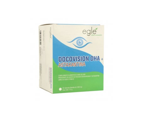 Eglé Docovision Dha + Astaxantina 60Capsen Oferta