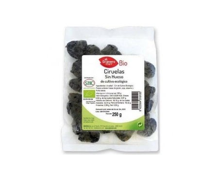 El Granero Ciruelas S/hueso Bio 250gen oferta