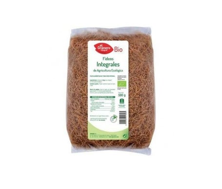 El Granero Fideos Integrales Bio 500gen oferta