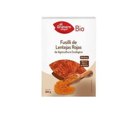El Granero Fusilli Lentejas Rojas Bio 250gen oferta