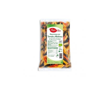 El Granero Macarrones Tomate Y Albahaca Bio 500gen oferta