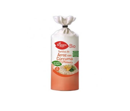 El Granero Tortitas Arroz Curcuma Pimienta Bio 115gen oferta