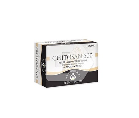 El Naturalista Chitosan 500 60cápsen oferta