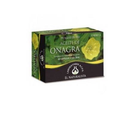 El Naturalista aceite de onagra 60cápsen oferta