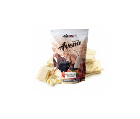 Elevenfit Harina de Avena Chocolate Blanco 1Kgen oferta