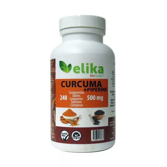 Elikafoods Cúrcuma y Piperine 500mgen oferta