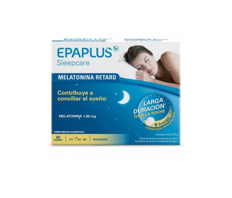 Epaplus Sleepcare Melatonina Retard Pura 60 Comprimidosen Oferta