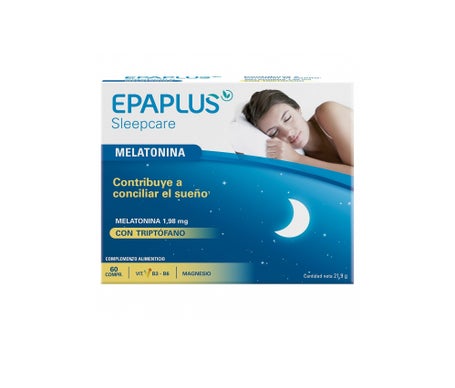 Epaplus Sleepcare Melatonina Con Triptófano 60 Comprimidosen Oferta