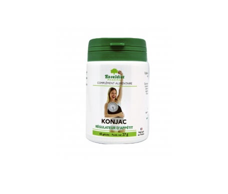 Exceldiet Pharma Konjac Supresor del Apetito Moderador del Apetito 60 cápsulasen oferta