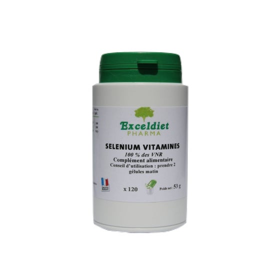 Exceldiet Pharma Selenio y Vitaminas 120 Cápsulasen oferta