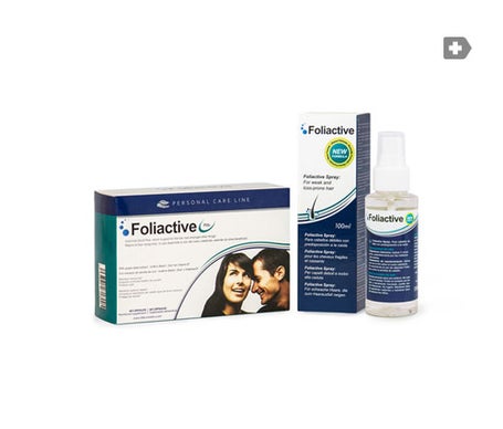 Foliactive pastillas 60comp + spray loción 100mlen oferta