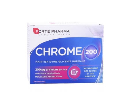 Forte Pharma Chrome 200æg 30 comprimidosen oferta