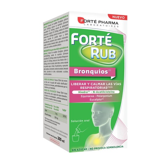 Forté Pharma Forté Rub Bronquios Jarabe 150Mlen Oferta