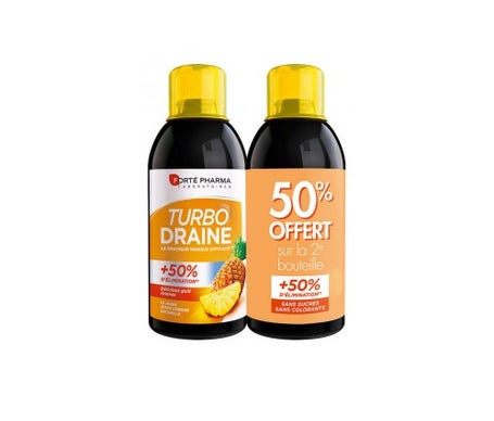 Forte Pharma Turbodraine piña 2x500mlen oferta