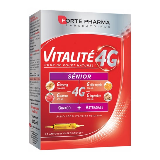 Forte Pharma Vitalite 4G Senior Amp 20en oferta