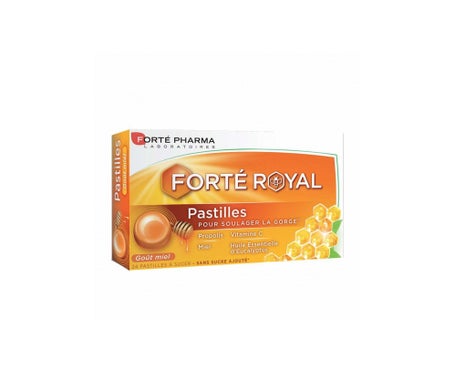 Forte pharma 24 pastillas de miel royalen oferta