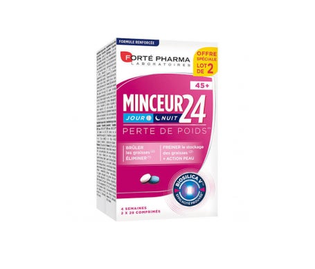 Forte pharma Minceur 24 45+ día-noche 56 comprimidosen oferta