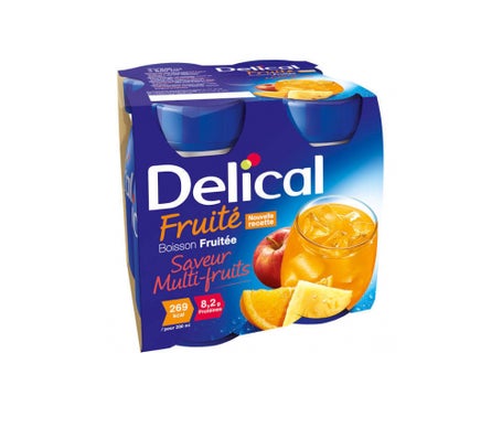 Fruta de naranja de Delical Bois 200mlx4en oferta