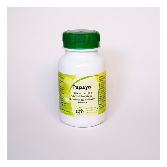 GHF Papaya 600mg 100compen oferta